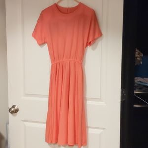 Vintage Dress (Peach Colored)